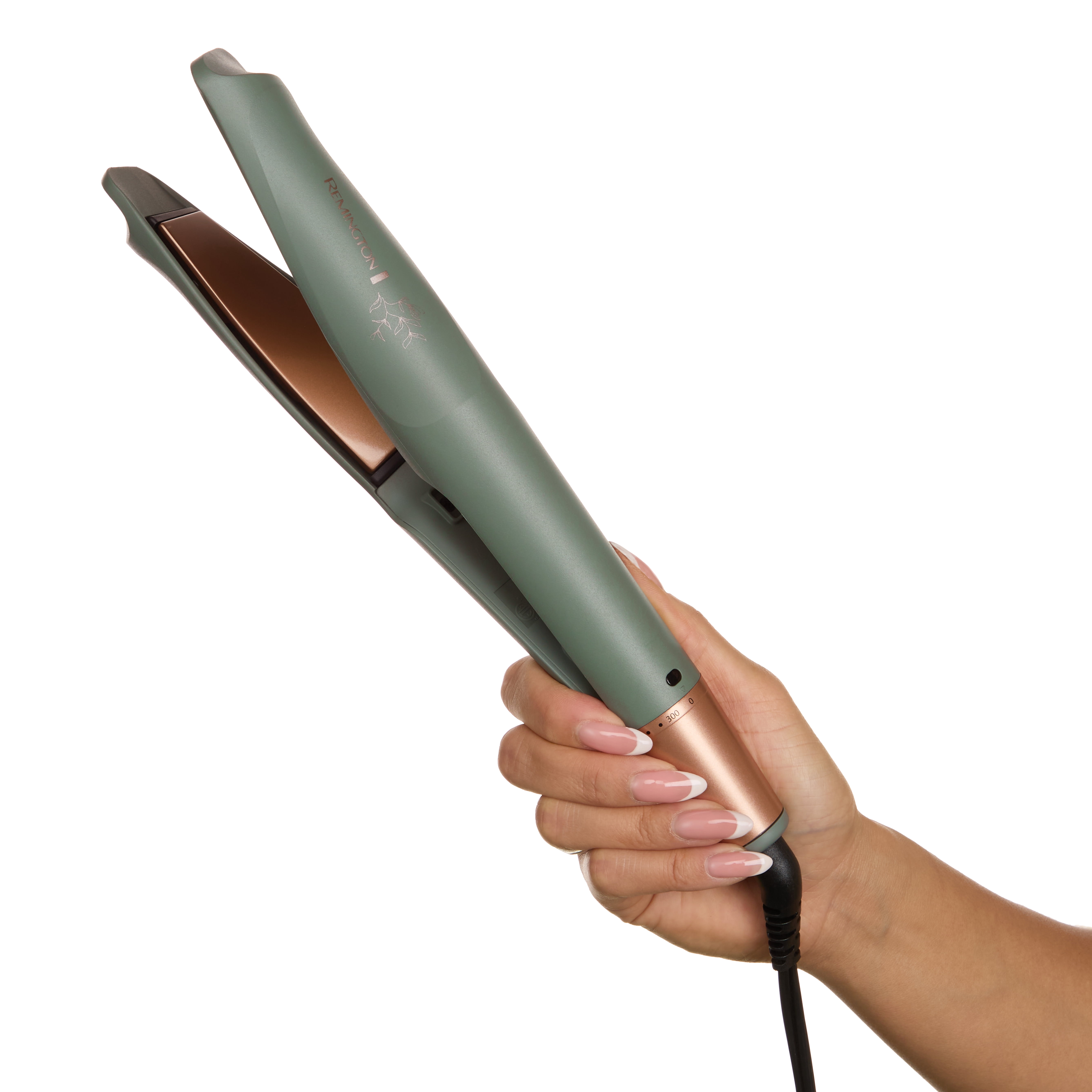 Remington Botanicals™ Twist & Curl Multi-Styler, Ceramic, 7 Heat Settings, Green