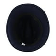 thumbnail image 4 of Yunhgft Ladies Men Fedora Hat Felt Hat Feather Wool Film Hat Panamahut Bogarthut Sun Hat Navy blue, 4 of 7
