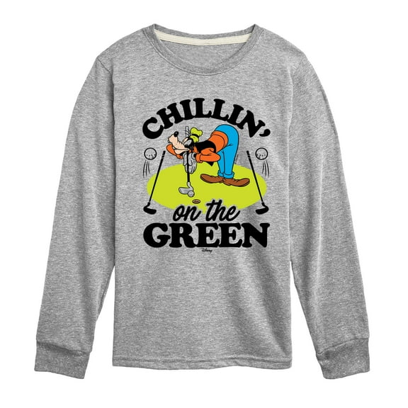 Disney - Chillin On The Green - Toddler & Youth Long Sleeve Graphic T-Shirt