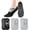 2*grey 2*black, variant on 4 Pairs Yoga Socks for Women, Non Slip Pilates Socks Grip Socks for Workout, Dance, Barre, Hospital