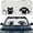 Dog and Cat, variant on 2WIN2BUY Car Windshield Sunshade for Tesla Model 3/Y,Blocks UV & Heat Foldable Windshield Cover Sunshade,Reflective Front Window Sun Shade Cover