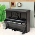 thumbnail image 3 of FONDOTIN 1Pcs Piano Miniature pour Mini Piano et Décoration Intérieure en Forme de Piano Vertical, 3 of 8