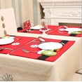 thumbnail image 2 of Manteles individuales navideños, tapetes para cubiertos, manteles individuales, artículos para el hogar, decoración de mesa, 2 of 3