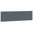 thumbnail image 5 of vidaXL Coussin de Tête de Lit Gris Foncé 183 cm Velours, 5 of 5