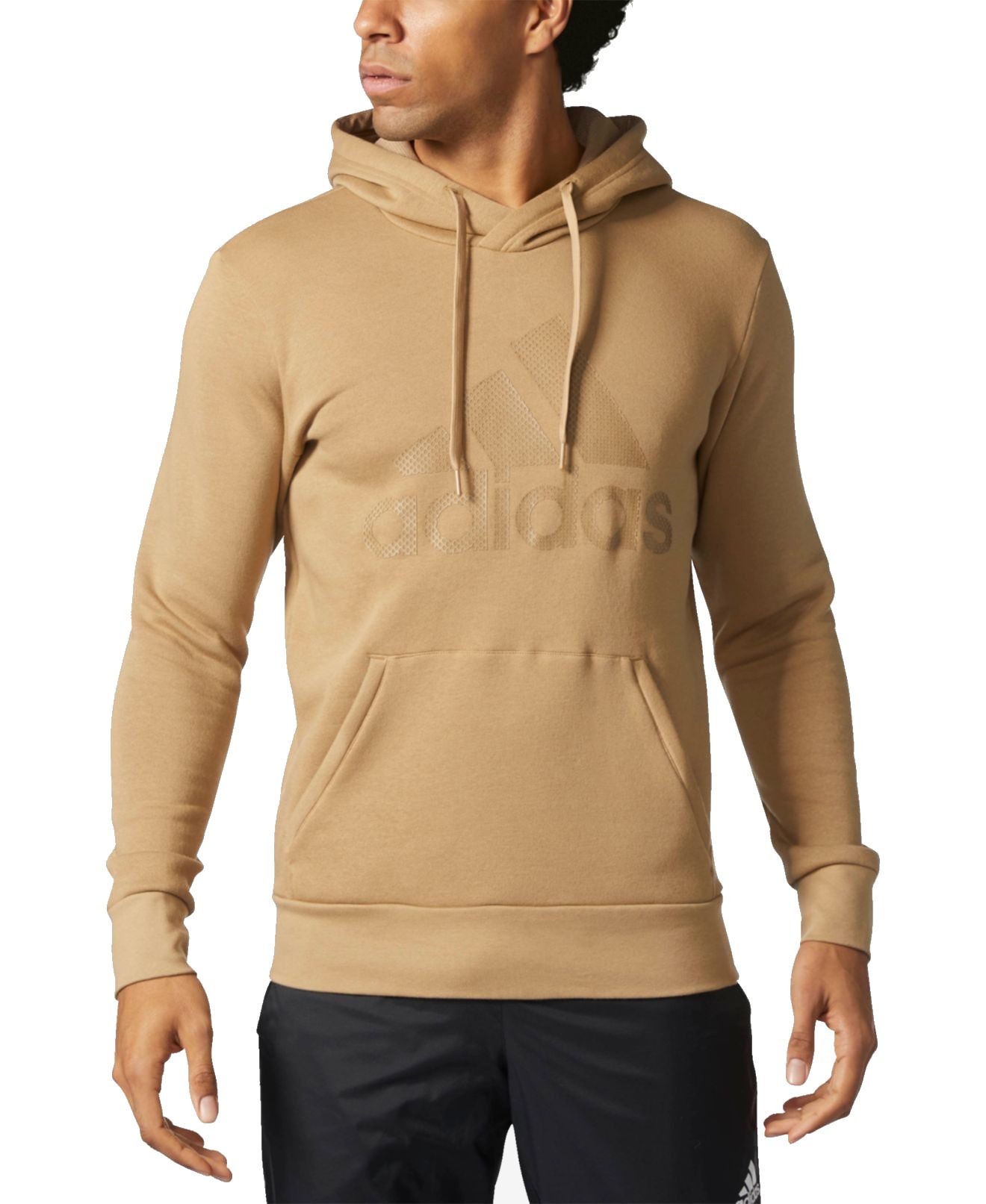 beige adidas hoodie