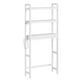 thumbnail image 1 of SONGMICS Mueble para Inodoro, Estante sobre Inodoro, Estantería de 3 Niveles, Estante Ajustable, Blanco Nube, 1 of 6