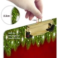thumbnail image 3 of FMSHPON Merry Christmas Red Decoration Clipboard Hardboard Wood Nursing Clip Board and Pull for Standard A4 Letter 13x9 inches, 3 of 7