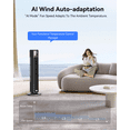 thumbnail image 6 of NFTIGB Tower Fans 36" Oscillating Floor Fan with Remote for Home, 4 Speed 4 Modes,12H Timer,New, 6 of 11