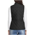 thumbnail image 4 of Womens Winter Warm Cotton Vest Cozy Sleeveless Zip up Waistcoat with Zipper Pockets Lightweight Gilet Outerwear, 4 of 6