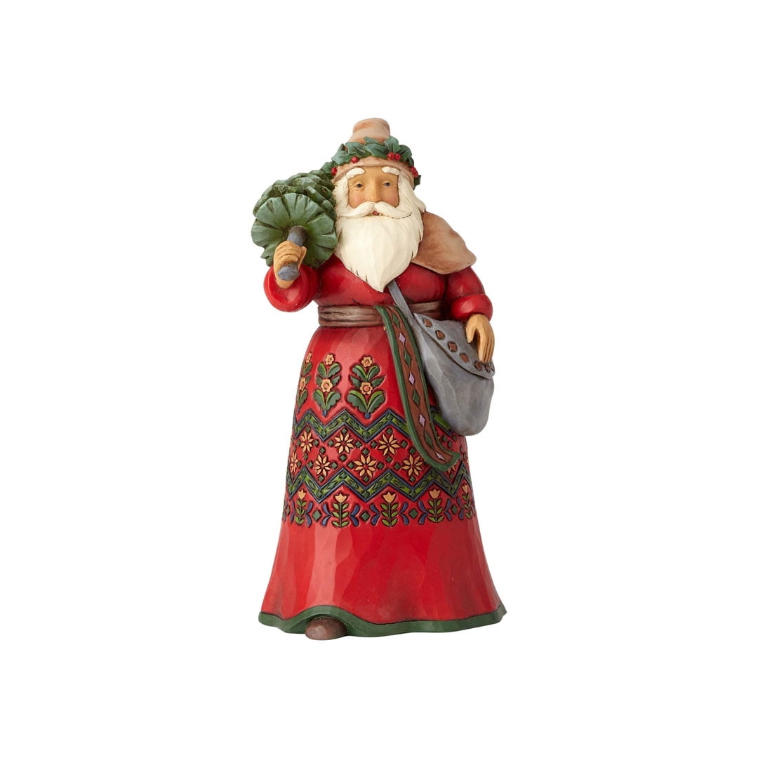 Jim Shore Around the World Heartwood Creek 4058791 Sweden Santa - Walmart.com - Walmart.com