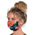 thumbnail image 6 of Medi+Sons Supply Washable Designer Fabric Women's Face Mask Covering, Designer Floral Patterns, 3 Pack, 6 of 10