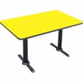 thumbnail image 6 of Correll, Inc. Rectangular Bar and Caf  Table with T-Bases and Columns, 6 of 6