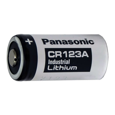 Panasonic Pile au Lithium Industrielle CR123A 3 Volts (CR17345) 