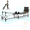 easy to clean, variant on Syedee 91'' Foldable Pilates Equipment for Home Workouts,Pilates Reformer Machine for Home and Gym, Pilates Exercise Equipment with Jump Board, 220lbs resistance 5 Springs