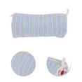 thumbnail image 4 of Unique Bargains 1 Pc Lady Portable Cylindrical Makeup Bag for Wedding Light Blue Polyester, 4 of 6