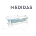 thumbnail image 5 of Tina Plegable Para Niños y Adultos Mediana Spa En Casa Color Azul, 5 of 5