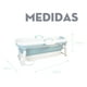 thumbnail image 5 of Tina Plegable Para Niños y Adultos Mediana Spa En Casa Color Azul, 5 of 5