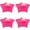 Fuchsia, variant on 4 Pack 6FT Round Spandex Tablecloth 72 Inch Stretchable Table Cover Washable and Wrinkle Resistant Table Cloth, Fitted Round Table for Wedding, Banquet, Birthday, Party, Restaurant (Fuchsia)