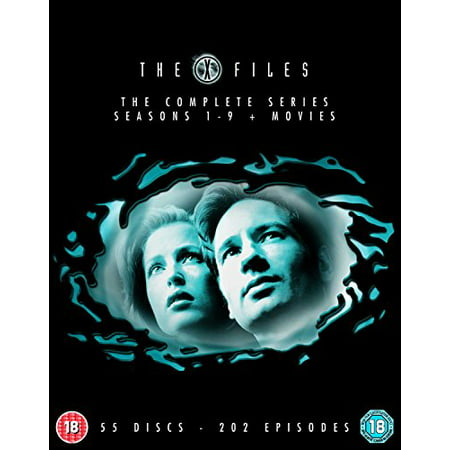 The X Files (Complete Seasons 1-9 & 2 Movies) - 55-DVD Box Set ( The X Files - Nine Seasons (202 Episodes) & 2 Theatrical Movies ) [ NON-USA FORMAT, PAL, Reg.2 Import - United Kingdom