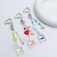 thumbnail image 6 of Osdhezcn Sturdy Resin Goldfish Keychain Accessory With Playful Ocean Theme And Eye Catching Beads for Trendy People Daily Use, 6 of 13