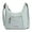 Light Blue, variant on Lavinia Vegan Leather Women's Shoulder Bag, Classy Crossbody Purse Handbag by Mia K - Pewter