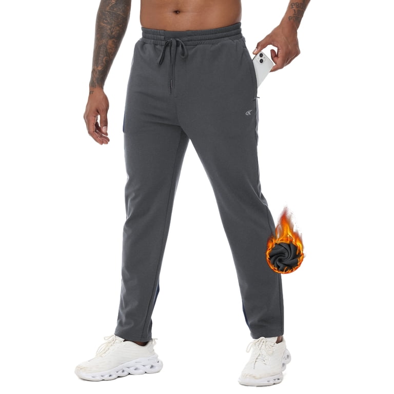 NEIKU Men's Winter Fleece Jogging Pants Water Resistant photo 1