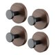 thumbnail image 5 of 4 ganchos de succión hechos a mano para colgar en la puerta, modernos soportes de pared para toallas, llaves y sala de estar., 5 of 9