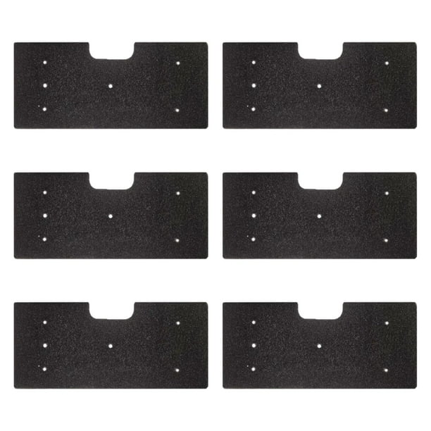 Filtros de secador piezas de repuesto, filtros de algodón ACCS, reutilizable, reemplazo de filtros de esponja, por acuario, secador de lavadora combo 6 piezas