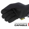 thumbnail image 2 of Guantes de trabajo Mechanix Wear The Original para hombre, color negro XXS, 2 of 9