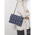 thumbnail image 5 of KURT GEIGER LONDON Bolso de hombro de mezclilla para mujer Bolso cruzado Bolso de mano de gran capacidad Bolso de mano de marca de lujo Bolso de tendencia de moda, 5 of 5