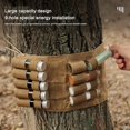 thumbnail image 3 of 9pcs Camping Small Spice Bottles Set with Storage Bag Glass Jars (Khaki), 3 of 7