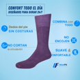 thumbnail image 3 of Calcetines de invierno Hechos de algodón. 3 pares colores claros, 3 of 4