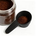 thumbnail image 2 of 1 Pc Coffee Scoop 12ml Measuring Spoon Durable Plastic Short Handle Spoon with 3 Level Scale for Ground Coffee, Durable Stainless Steel, Easy to Use and Clean, Black, 2 of 8