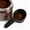 Black, variant on CMYYNNA 1 Piece Small Brownie Cookie Spatula Metal Stainless Steel Spatula with Wooden Handle for Kitchen Cooking Chef Baking Scraper Turner,2.2 x 7.39 Inch