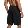 thumbnail image 6 of Cadmus Men's 9" Linerless Workout Shorts - Casual Loose Comfy Drawstring for Running Sports Athletic Gym with Pockets, 6 of 8