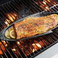 thumbnail image 5 of Parrilla y Bandeja de Hierro Fundido Outset Negro para Servir Pescado, 5 of 5