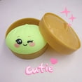 thumbnail image 4 of Giant Dumpling Stress ,Squeeze Dough Ball Stress Relief Hand Toys with Food Steamer Stretchy Desk Toys, 4 of 7