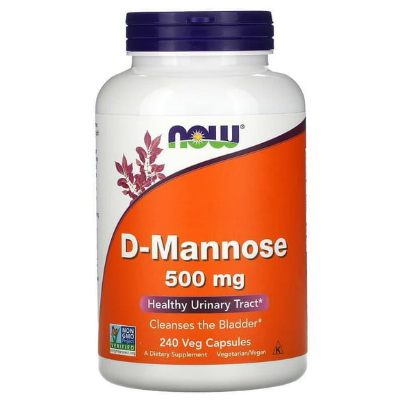 NOW FOODS D-MANOSA 500 MG 240VCAPS
