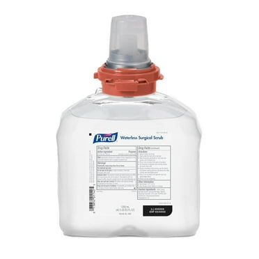 Purell Gel Waterless Surgical Scrub Dispenser Refill Bottle 1,200 mL 5485-04 4 Ct
