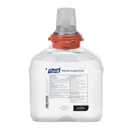 Purell Gel Waterless Surgical Scrub Dispenser Refill Bottle 1,200 mL 5485-04 1 Ct