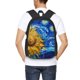 thumbnail image 4 of Easygdp Whimsical Sunflowers Night Sky Mochila de Gran Capacidad Minimalista Ideal para Escuela, Viajes y Uso Diario, 4 of 6