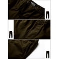 thumbnail image 4 of Pantalones Jogger Chino Holgados para Hombre en Amarillo Ejército, 4 of 5