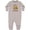 AC-Heather Grey, variant on Mommys Nap Buddy Sloth Baby Fleece Romper