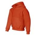thumbnail image 2 of Youth NuBlendÂ® Fleece Pullover Hooded Sweatshirt - BURNT ORANGE - L, 2 of 5