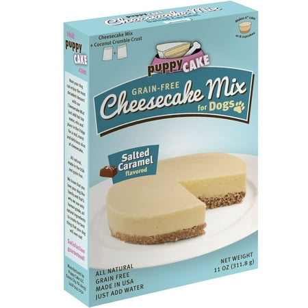 - Puppy Cake Cheesecake Mix for Dogs Salted Caramel 11 oz