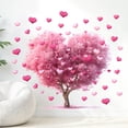 thumbnail image 5 of FUDUUIU Valentine's Day Window Clings Window Stickers Love Heart Tree Glass Decals for Wedding Anniversary Home Office Party Wall Decor, 5 of 7