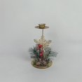 thumbnail image 1 of 3 piezas de candelabros dorados navideños, candelabros para velas cónicas, candelabros para recepción de bodas y fiestas navideñas, 1 of 5