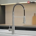 thumbnail image 6 of Kitchen Faucet with Pull Down Sprayer Single Hole Stainless Steel Sink Faucet, Suitable for Farmhouses, RV, Laundry Room, Outdoor, and Campers, 6 of 6