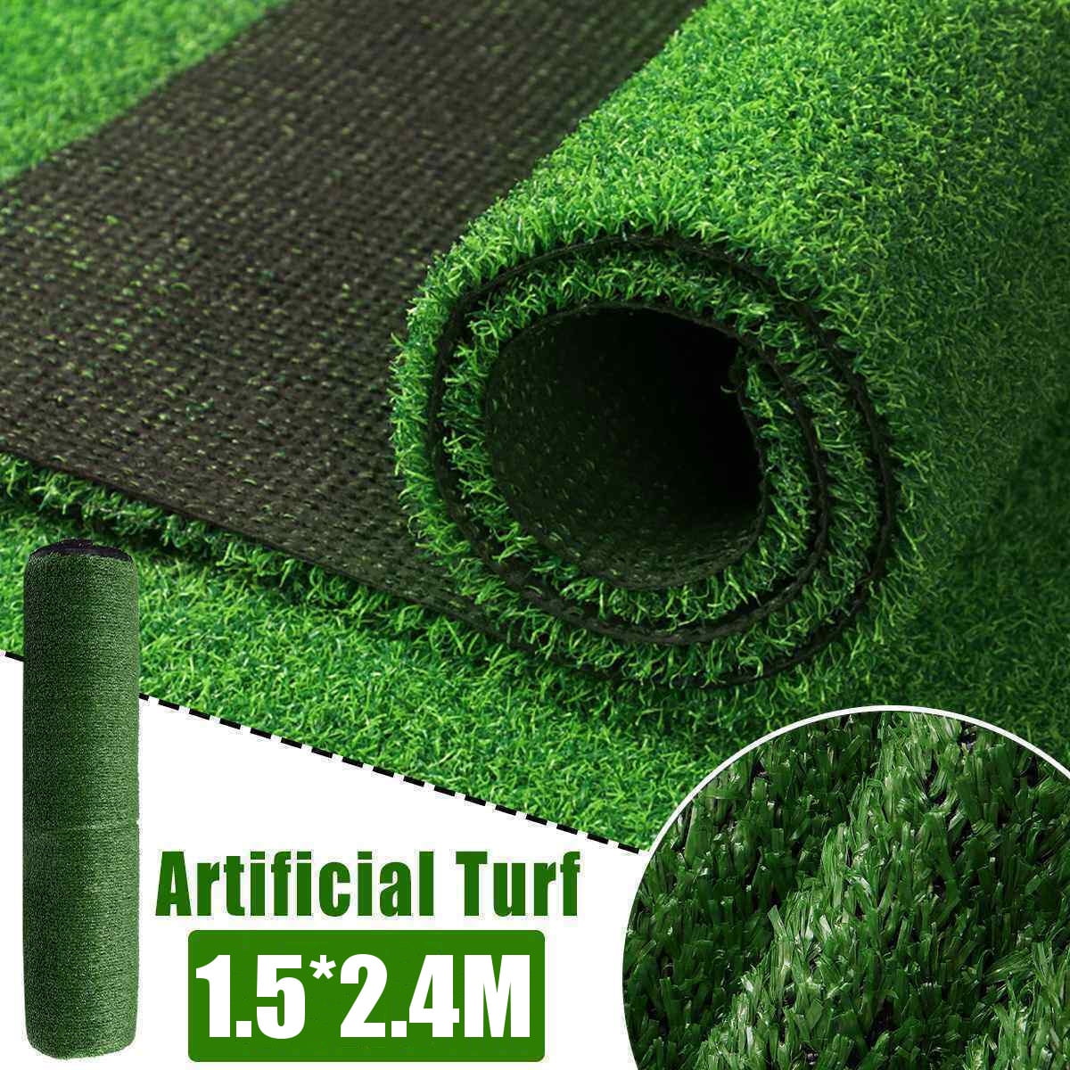 3/4/8 ft Artificial Grass, Synthetic Turf Door Mat MultiPurpose Rug