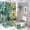 style-675, variant on Watercolor Succulent 4 Piece Bathroom Rug Set with Shower Curtain Non-Slip Rugs And Toilet Mat Lid Rug Accessories Watercolor Desert Cacti Waterproof Fabric Bath Curtain for Bathroom Decor